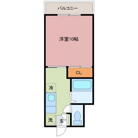 PLAZA磯部の物件間取画像